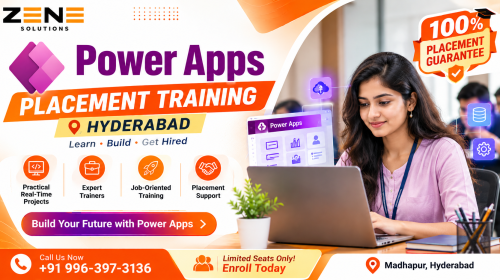 Power Apps Placement Training In  Hyderabad